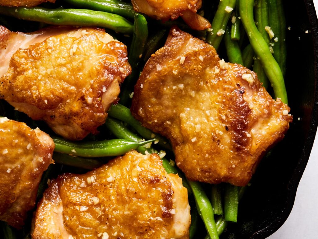 Garlic Butter Chicken Thighs