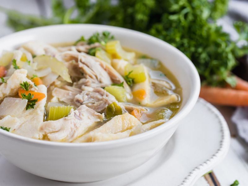Chicken Bone Broth Soup Recipe