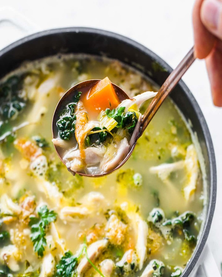 Delicious Keto Chicken Bone Broth Soup Recipe