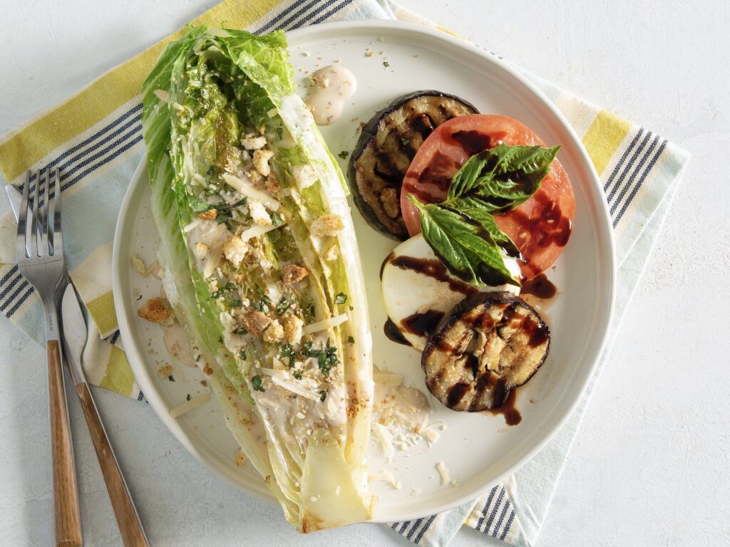 Eggplant Caprese Stack