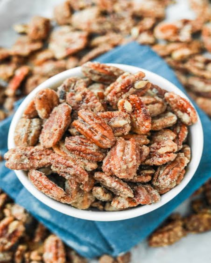 Delicious Keto Candied Pecans