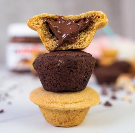 Nutella Cookie Cups