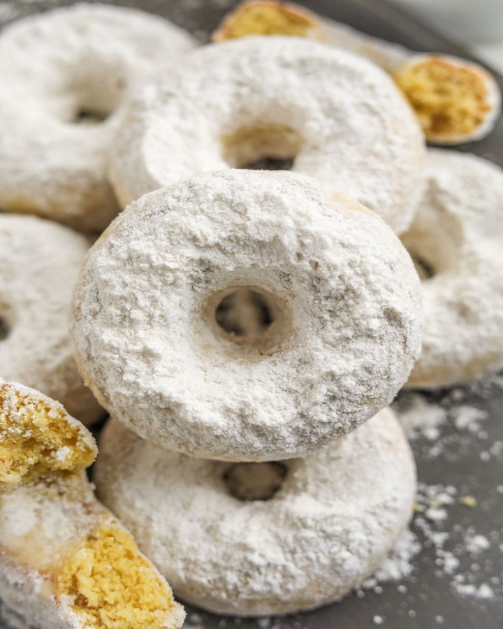 Delicious Keto Powdered Donuts