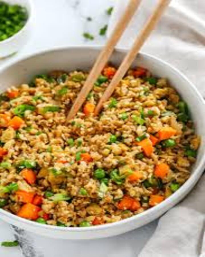 Delicious Cauliflower Fried Rice