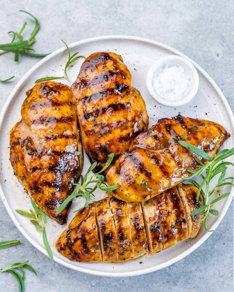 Maple Rosemary Chicken and Broccolini