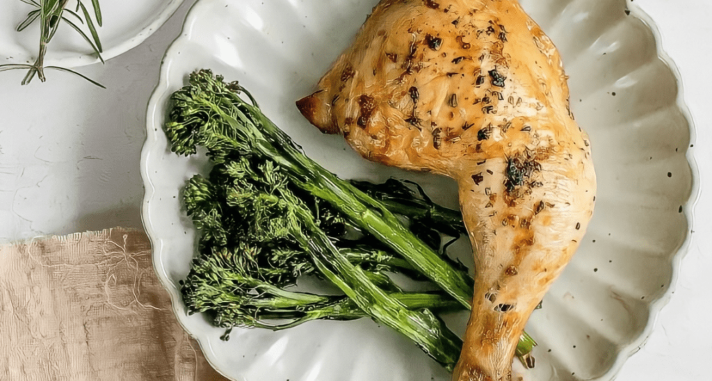 Maple Rosemary Chicken and Broccolini