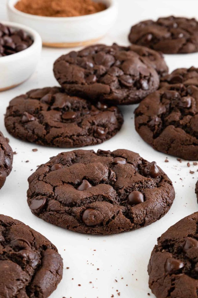 Double Chocolate Chip Cookies