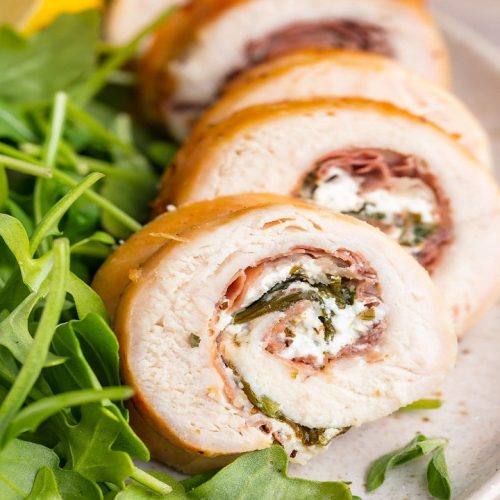 Chicken Avocado Roulade