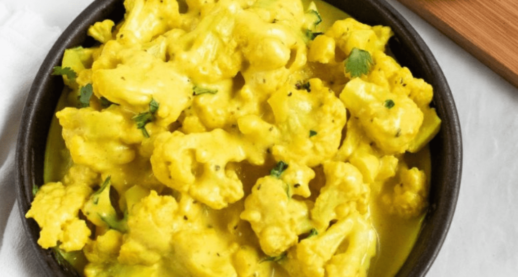 Coconut Turmeric Cauliflower